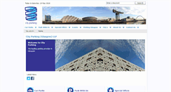 Desktop Screenshot of cityparkingglasgow.co.uk